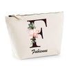 Trousse Fabienne Lettre fleur - Planetee