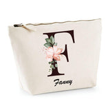 Trousse Fanny Lettre fleur - Planetee