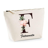 Trousse Fatoumata Lettre fleur - Planetee