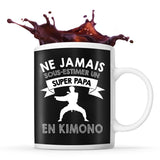 Mug Papa Combat Kimono Père Pilote de Karting - Planetee