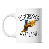 Mug Perroquet c'est la vie - Planetee