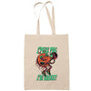 Sac Tote Bag J'peux pas Basket beige - Planetee