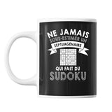 Mug sudoku Septuagénaire Homme 70 ans - Planetee