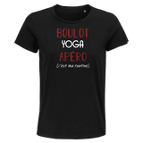 T-shirt femme Yoga C'est ma Routine - Planetee