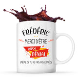 Mug Frédéric génial sans faire exprès - Planetee