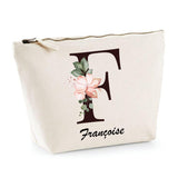 Trousse Françoise Lettre fleur - Planetee
