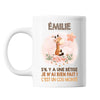 Mug Émilie Cou Monté Girafe - Planetee