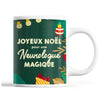 Tasse Noël Neurologue femme Vert - Planetee