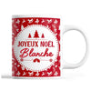 Tasse Noël Blanche Rouge - Planetee