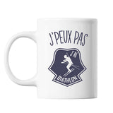 Mug Biathlon j'peux pas Blanc - Planetee