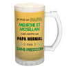 Chope de bière Papa Meurthe et Mosellan Chauvin et Sans Pression - Planetee