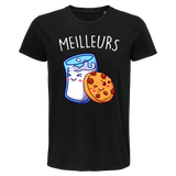 T-shirt couple Meilleur ensemble | cookie lait - Planetee