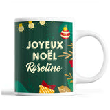 Tasse Noël Roseline Vert - Planetee