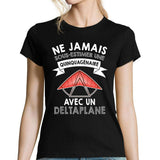 T-shirt femme deltaplane quinquagénaire - Planetee