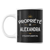 Mug propriété de Alexandra - Planetee