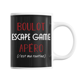 Mug Escape Game C'est ma Routine - Planetee
