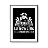 Affiche Bowling Légende - Planetee