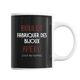 Mug Fabriquer des Bijoux C'est ma Routine - Planetee