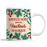 Tasse Noël Facteur homme Beige - Planetee