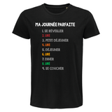 T-shirt Homme Lire Journée Parfaite - Planetee