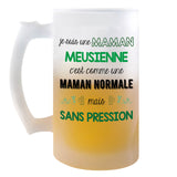 Chope de bière Maman Meusienne Chauvine Sans Pression - Planetee