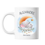 Mug Alexandre bébé d'amour éléphant - Planetee