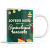 Tasse Noël Gynécologue femme Vert - Planetee