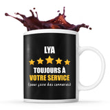 Mug Lya à votre service pour des conneries - Planetee