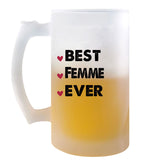 Chope de bière Best Femme Ever - Planetee
