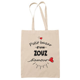 Sac Tote Bag Petit Bazar d'une Zouz d'amour - Planetee