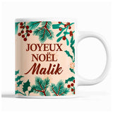 Tasse Noël Malik Beige - Planetee