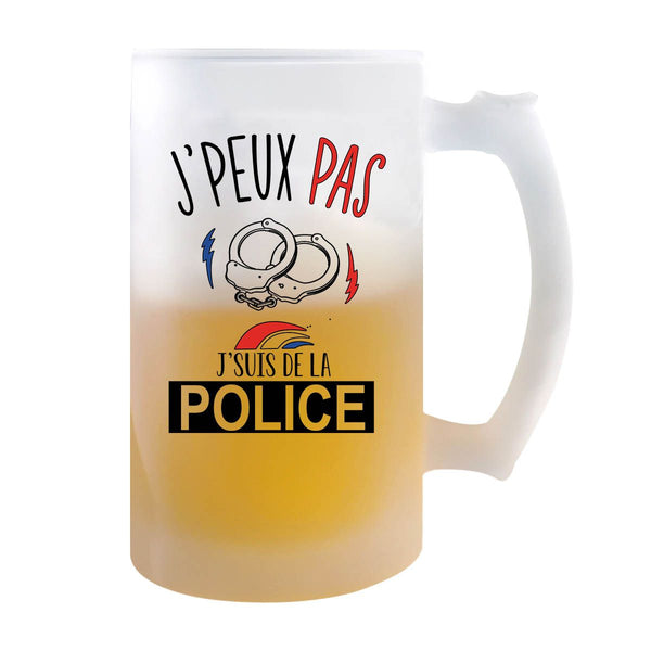Chope de bière Physique j'peux pas | Verre Alcool Pinte | true Chope de bière Physique j'peux pas | Verre Alcool Pinte | true