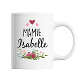 Mug Mamie Isabelle | Tasse prénom Grand Mère - Planetee