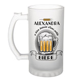 Chope de bière - Alexandra a besoin d'une bière - Planetee