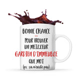 Mug Gardien d'Immeuble ça n'existe pas homme - Planetee