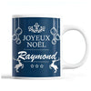 Tasse Noël Raymond Bleu - Planetee