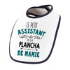 Bavoir bébé garçon Le Petit Assistant de la Plancha de Mamie - Planetee