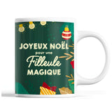 Tasse Noël Filleule femme Vert - Planetee