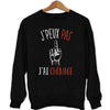 sweat J'peux pas J'ai Chômage noir - Planetee