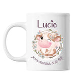 Mug Lucie Amour et Biberon de Lait Vache - Planetee