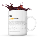 Mug Gil avis Soeur recommandation - Planetee