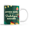 Tasse Noël Radiologue femme Vert - Planetee