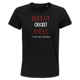 T-shirt femme Cricket C'est ma Routine - Planetee