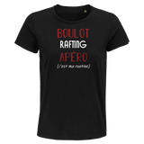 T-shirt femme Rafting C'est ma Routine - Planetee
