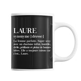 Mug Laure Définition Déesse - Planetee