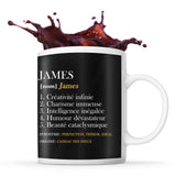 Mug James Définition Perfection - Planetee