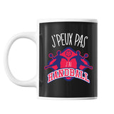 Mug Handball j'peux pas Noir - Planetee