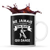Mug personnalisable Danseur Prénom Métier Age tasse pour Danse - Planetee