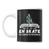Mug Skate Légende Skateur et Skateuse - Planetee
