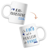 Mug Jean-Christophe Meilleur Papa du Monde - Planetee